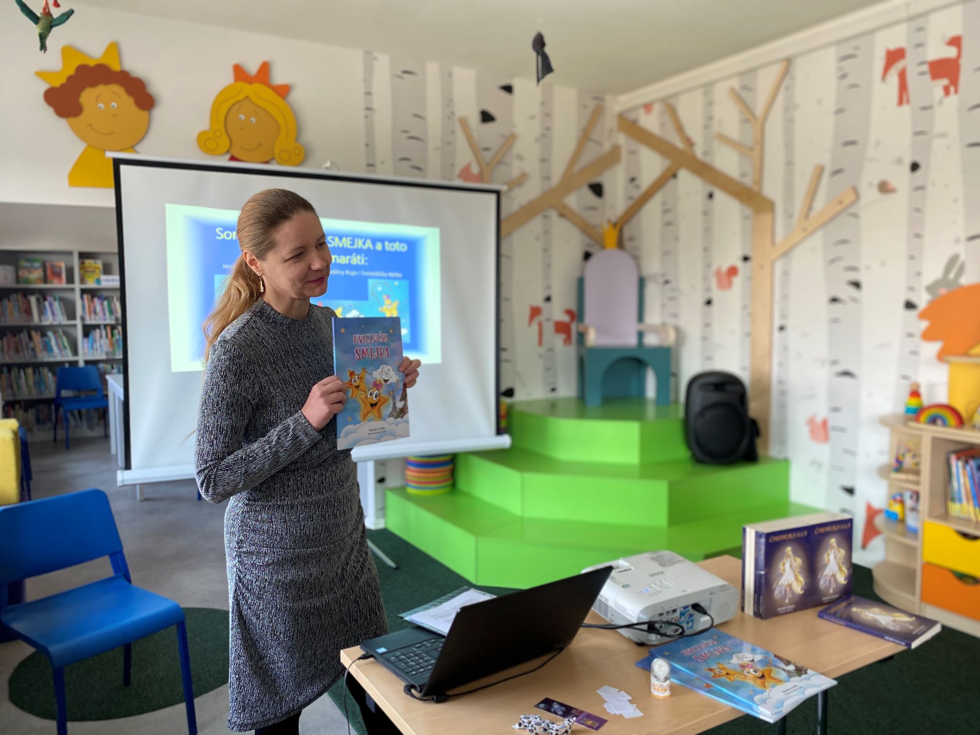 Stretnutie s hviezdičkou Smejkou a čarodejkou Ilkou